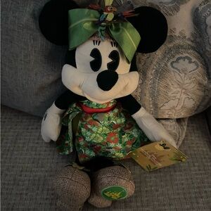 Disney Minnie Main Attraction Plush Enchanted Tiki Room, NWT